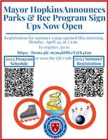 2023 Cranston Parks and Recreation Summer Camp Registration